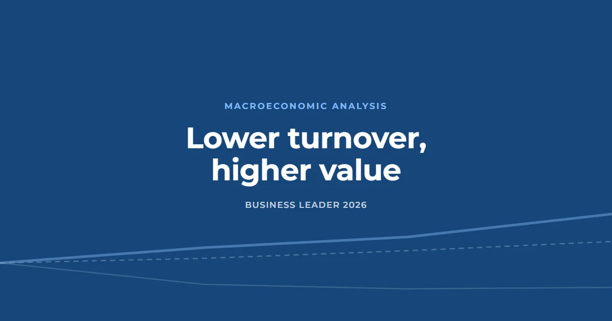 Lower turnover, higher value: the Macedonian economy 2022–2025